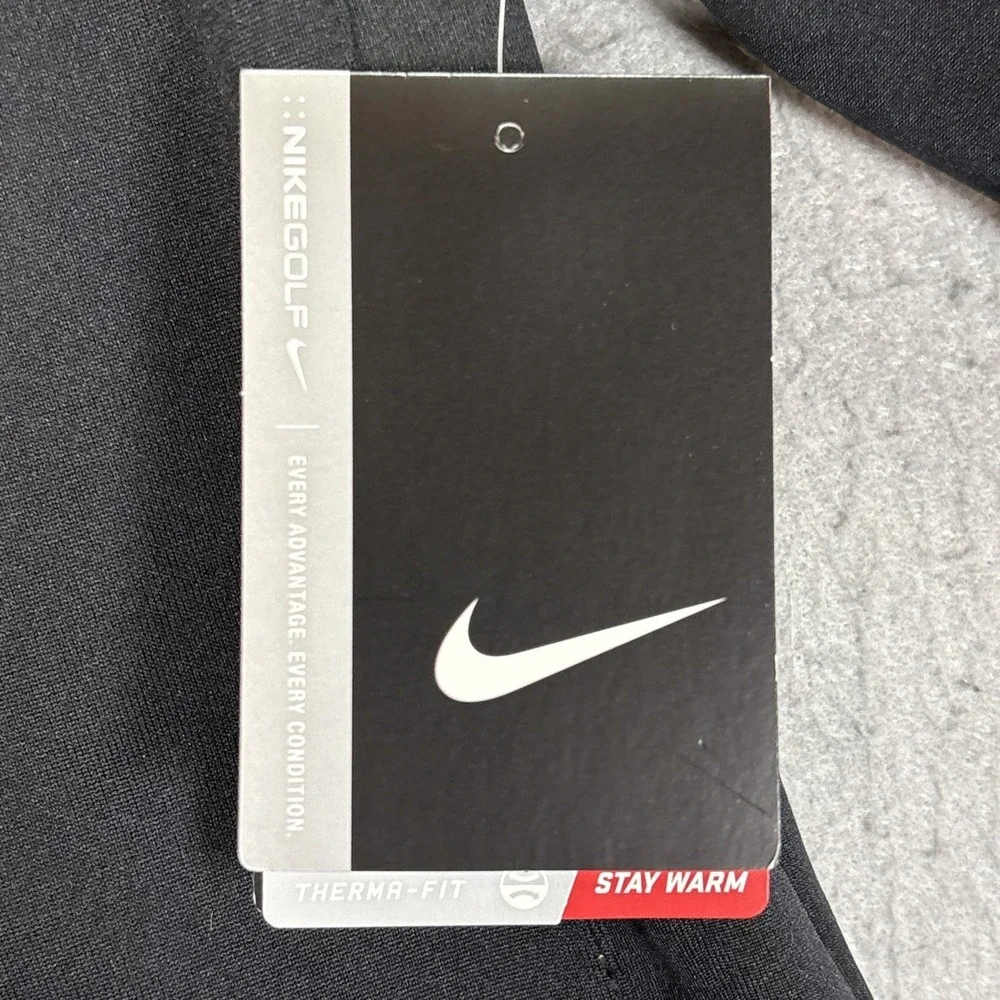 Nike Golf Dri Fit Therma Full Zip Jacket Women Large NWT Black